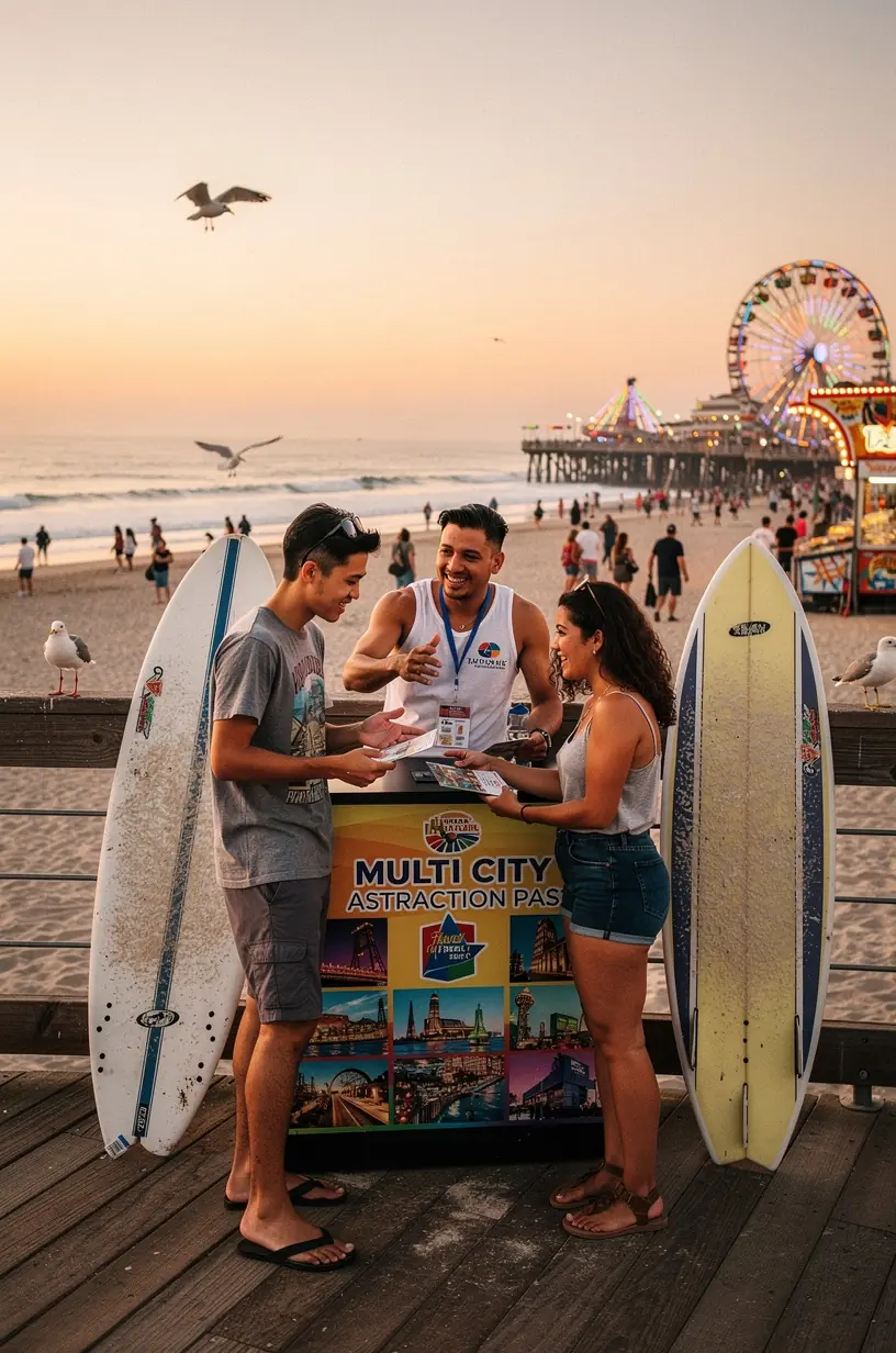 Графическое изображение процесса мгновенной активации пропуска через киоск с наглядными преимуществами и бонусами.